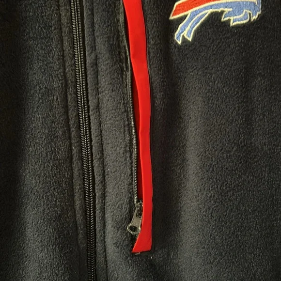 NFL Team Apparel Buffalo Bills sweater jacket - Picture 3 of 11